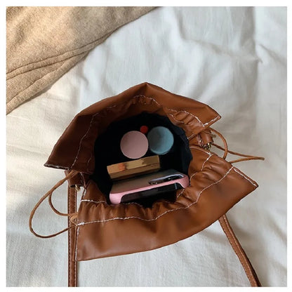 Women's Shoulder Bag – Cylindrical Design