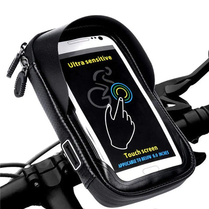 Sac de support de téléphone portable de vélo étanche