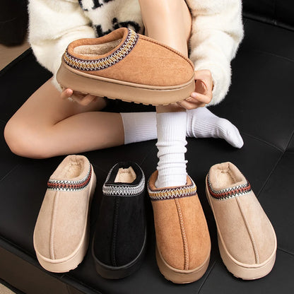 Chaussons avec Confort et Chaleur pour l’Intérieur et l’Extérieur