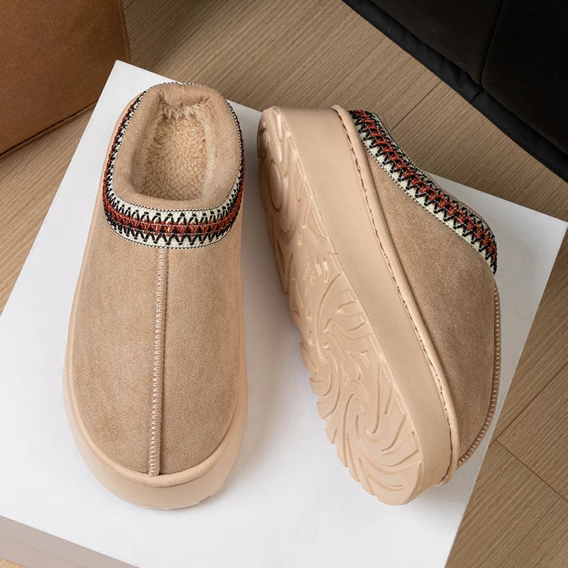 Chaussons avec Confort et Chaleur pour l’Intérieur et l’Extérieur