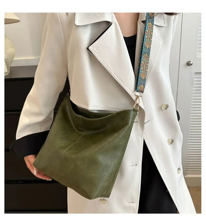 Sac Seau Vintage en Similicuir – Élégance & Intemporalité