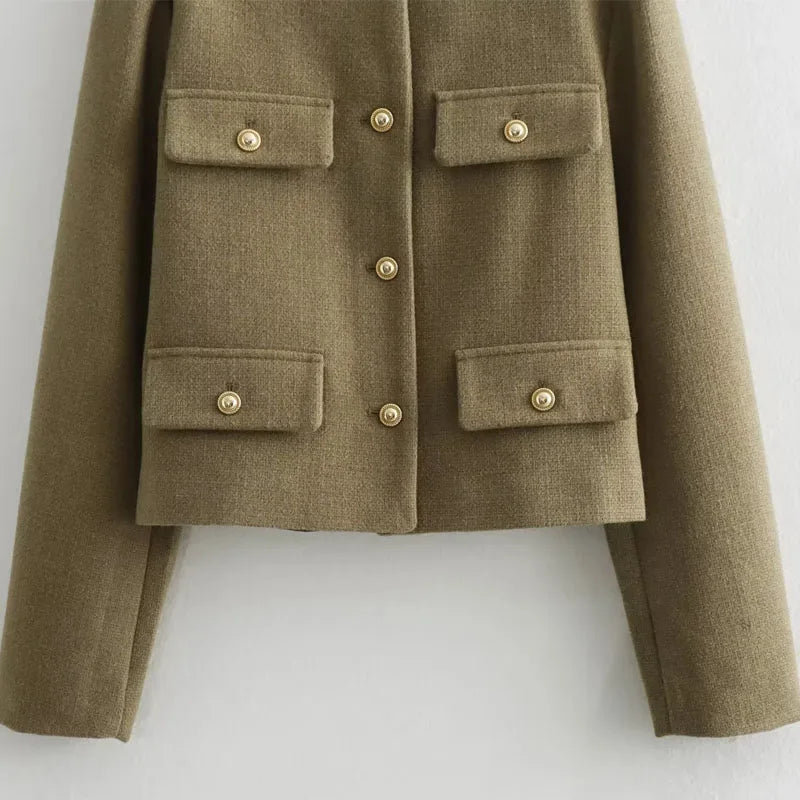 Veste Courte Élégante pour Femme – Chic & Intemporelle