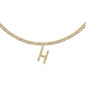 Collier Lettres en Diamant