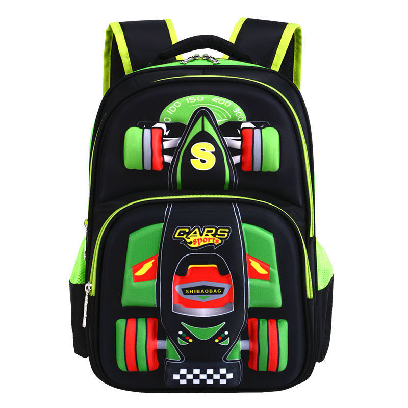 Cartable Trolley 3D – Sac d'École Primaire avec Roulettes
