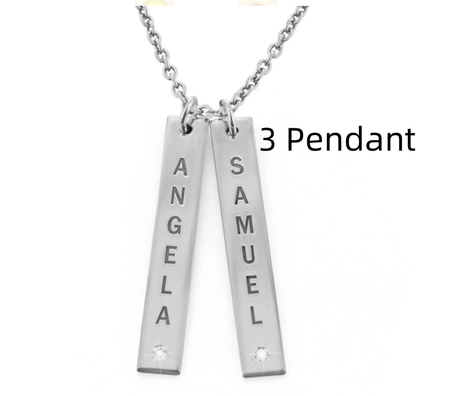Collier Vertical Personnalisé – Cadeau Parfait