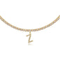 Collier Lettres en Diamant