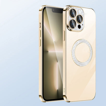 Coque Téléphone Luxe avec Anneau Diamanté