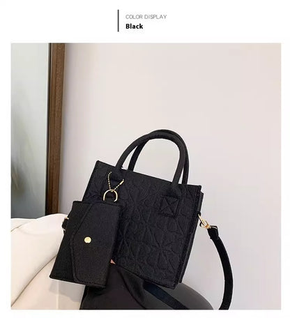 Petit Sac à Main en Feutre – Élégance et Simplicité pour un Style Tendance