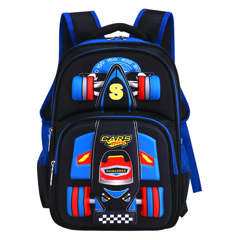 Cartable Trolley 3D – Sac d'École Primaire avec Roulettes