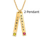 Collier Vertical Personnalisé – Cadeau Parfait