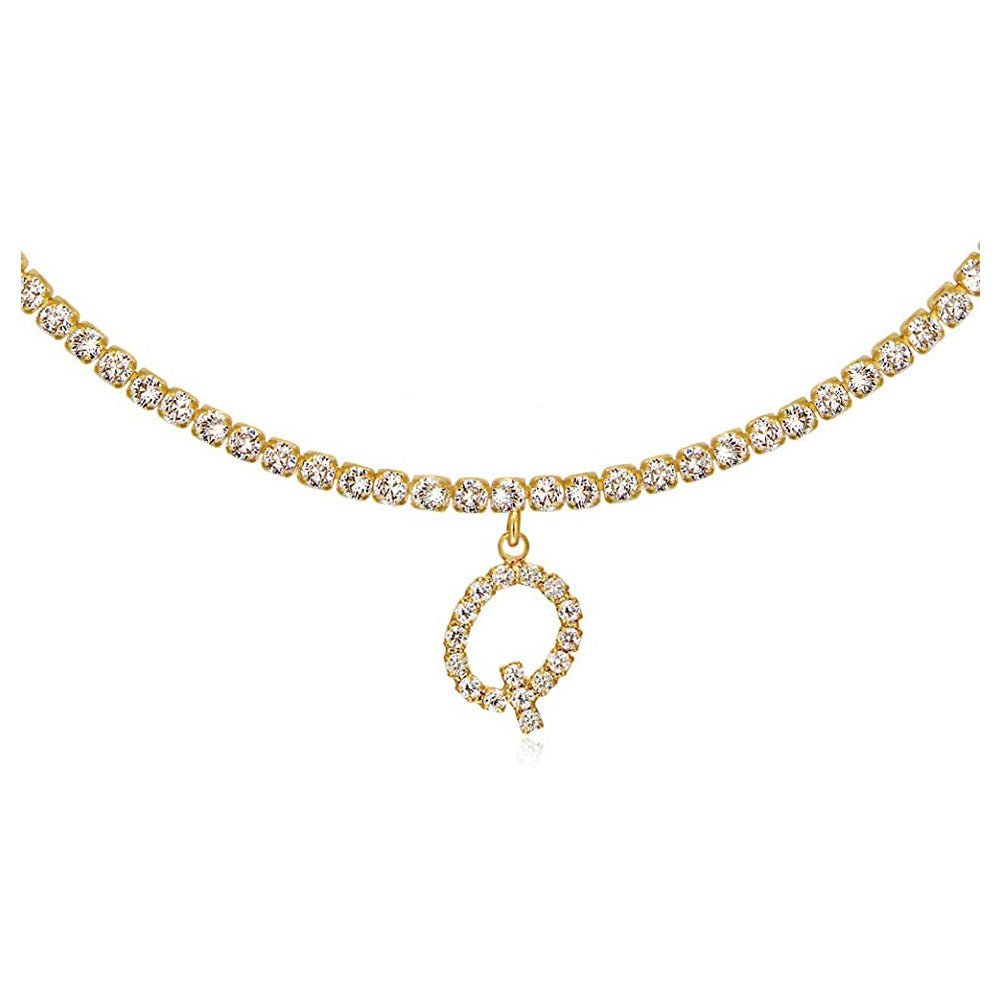 Collier Lettres en Diamant