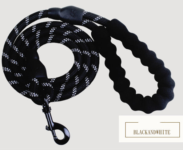 Laisse Réfléchissante en Nylon – Sécurité & Confort pour Chiens