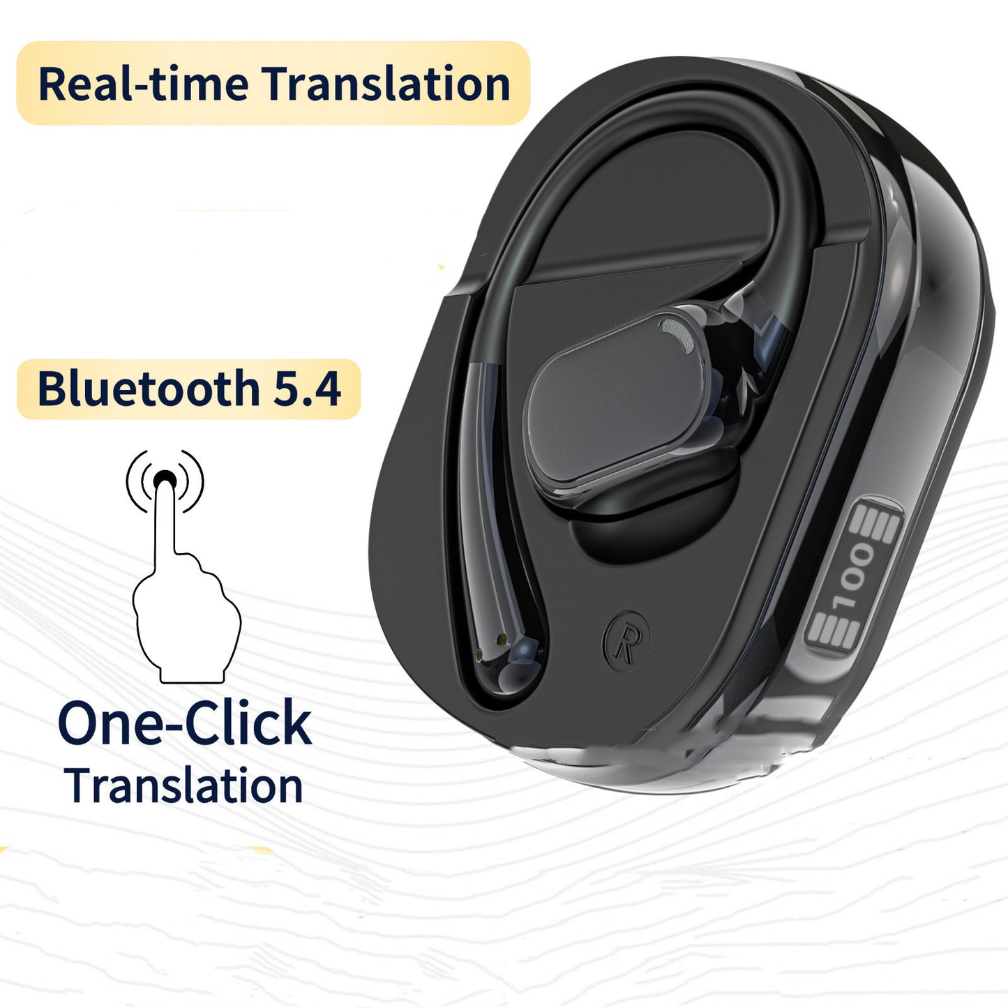 Casque Bluetooth avec Traduction Instantanée