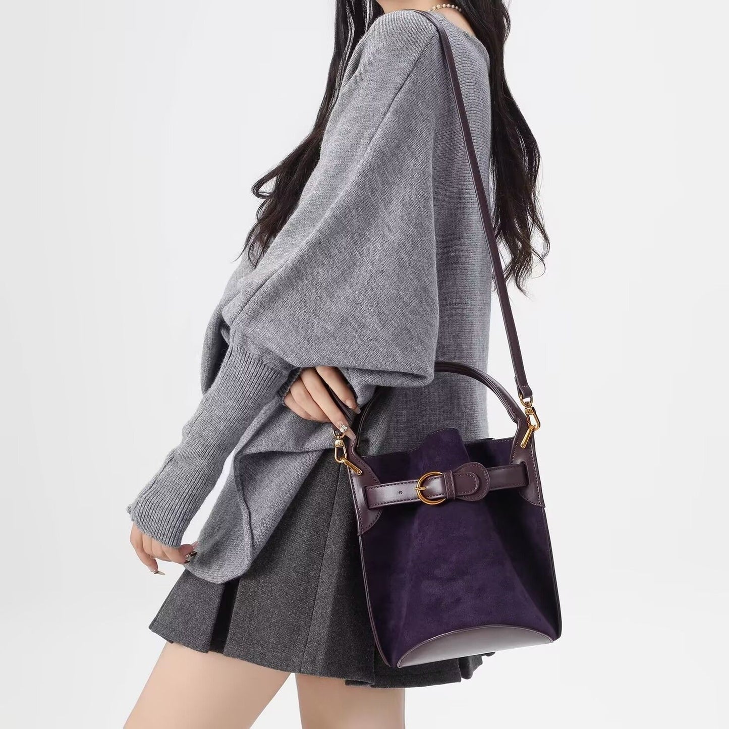 Sac Seau en Velours – Élégance & Tendance