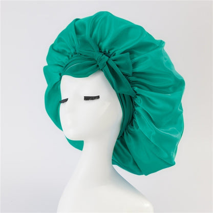 Bonnet en Satin pour  Protection des Cheveux Bouclés