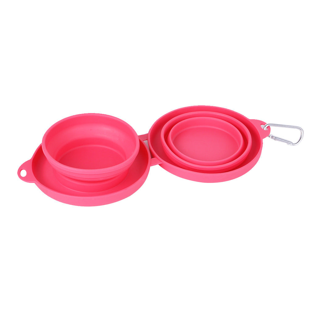 Gamelle Double Pliable en Caoutchouc – Pratique & Nomade