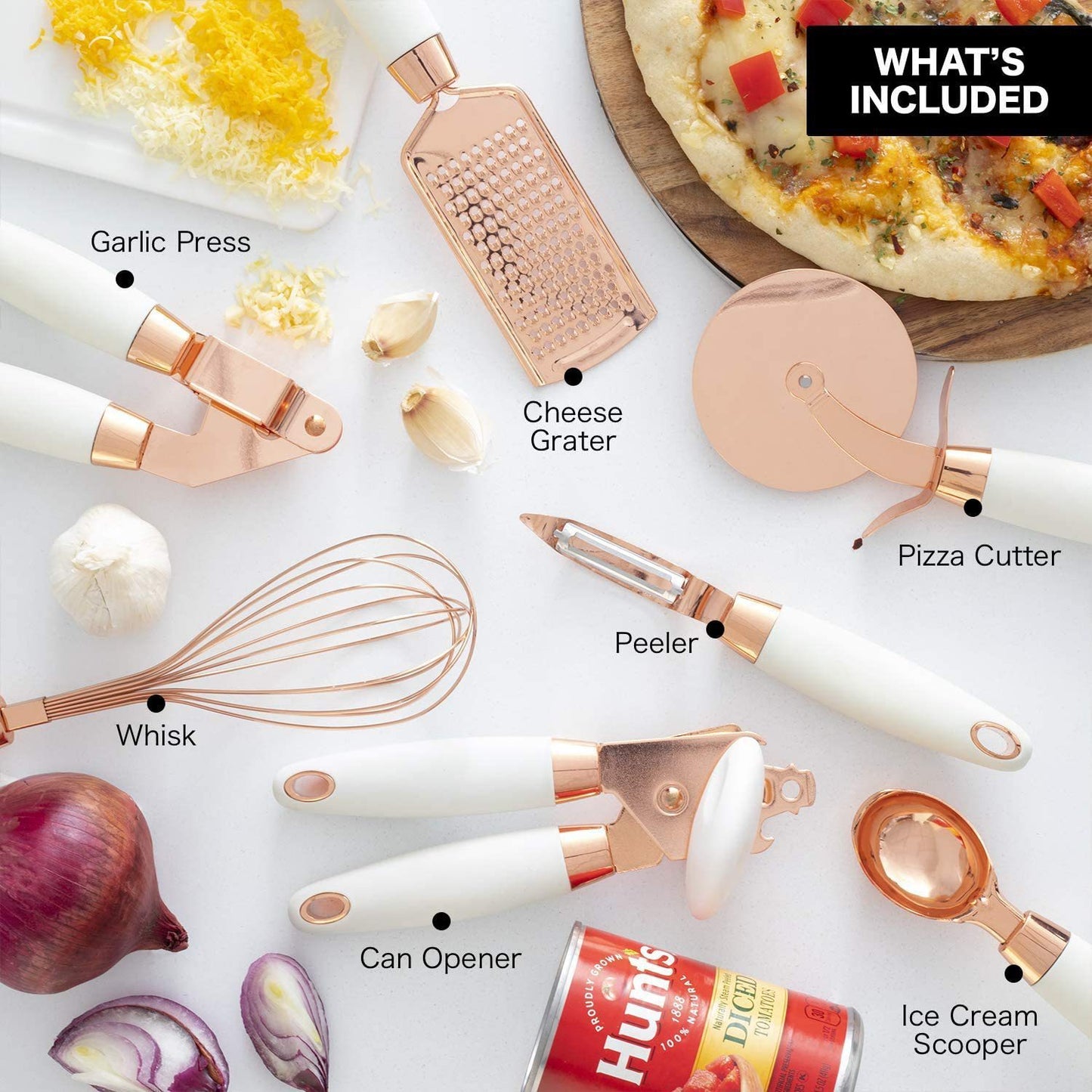 Stainless Steel Kitchen Utensil Set