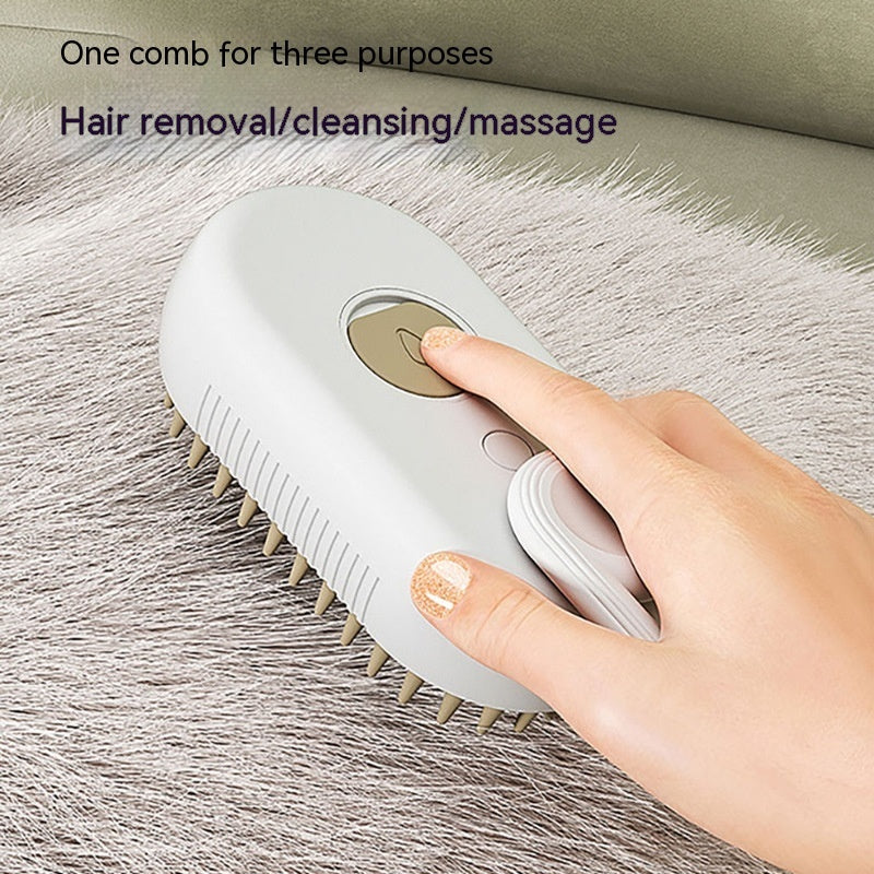 Brosse Vapeur 3-en-1 pour Chiens & Chats