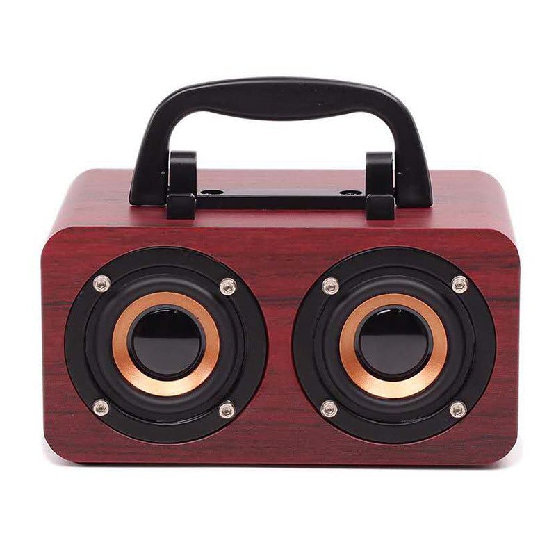 Portable Wooden Bluetooth Speaker – Natural Sound