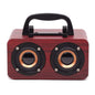 Portable Wooden Bluetooth Speaker – Natural Sound