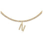 Collier Lettres en Diamant