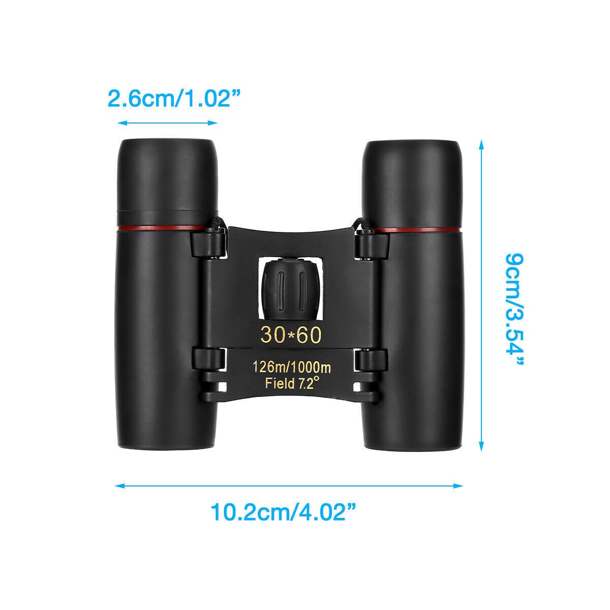 30x60 Compact Binoculars – Clear Vision for Outdoors