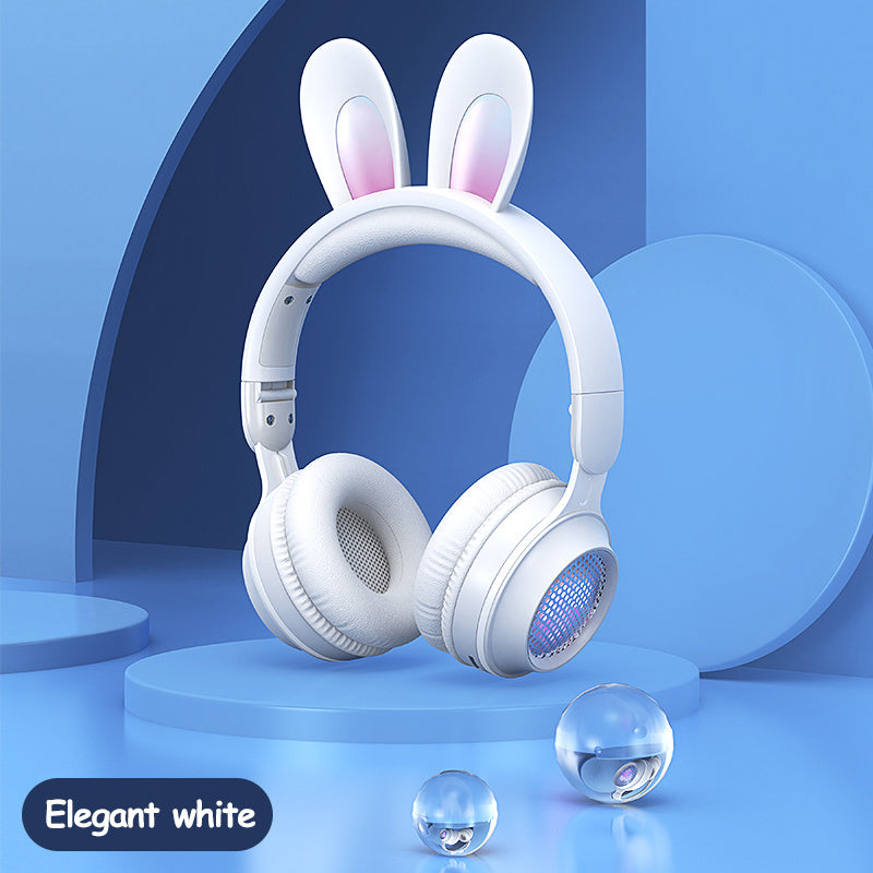 Casque Sans Fil à Oreilles de Lapin – Lumineux