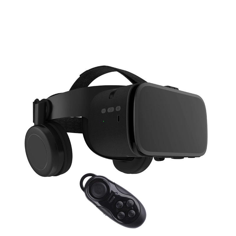 Wireless 3D VR Headset with Bluetooth Headphones