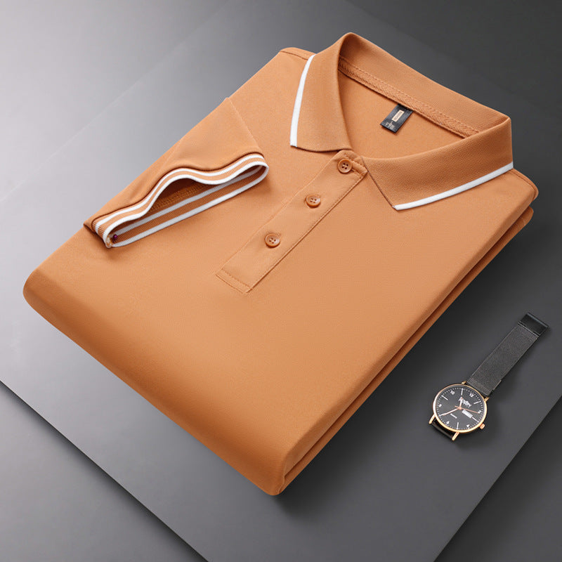 Polo Homme à Manches Courtes – Élégance et Confort