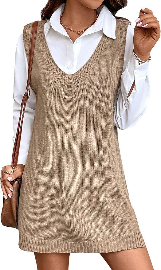 Robe Pull Sans Manches – Chic & Confort en Maille Côtelée