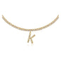 Collier Lettres en Diamant