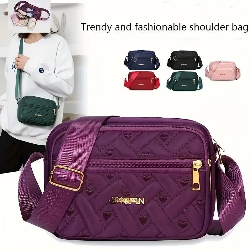 Multi-Layer Shoulder Bag