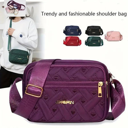 Multi-Layer Shoulder Bag