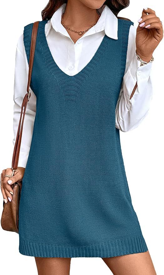Robe Pull Sans Manches – Chic & Confort en Maille Côtelée