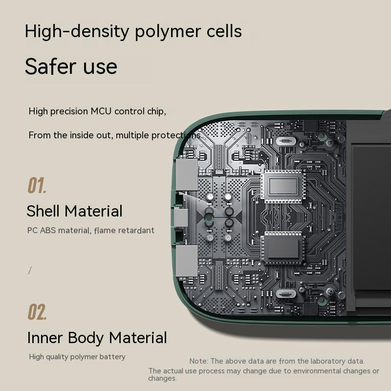 Portable Game Console with External Battery
