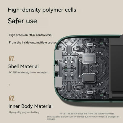 Portable Game Console with External Battery