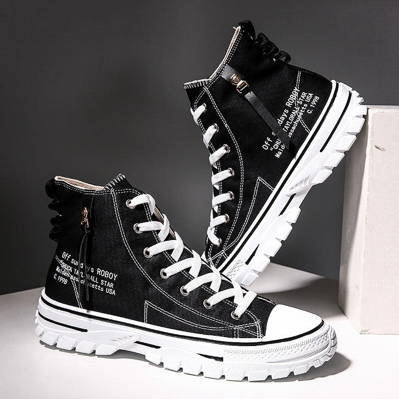 Thick Sole Canvas Shoes