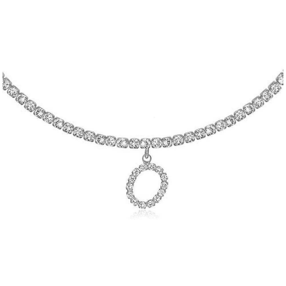 Collier Lettres en Diamant