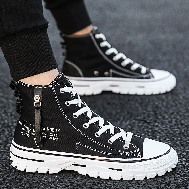 Thick Sole Canvas Shoes