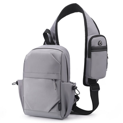 Fabric backpack Shoulder bag