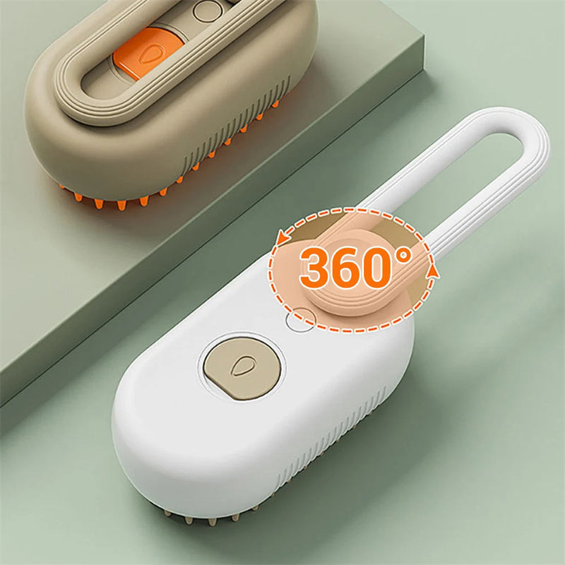 Brosse Vapeur 3-en-1 pour Chiens & Chats