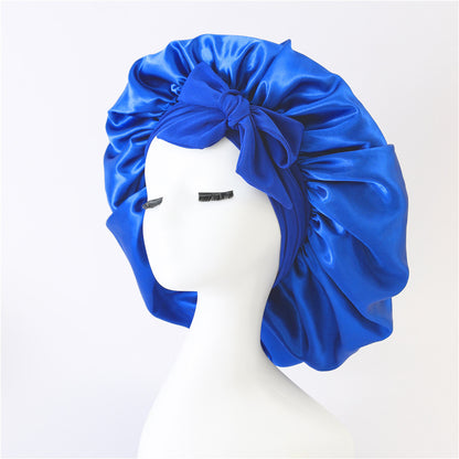Bonnet en Satin pour  Protection des Cheveux Bouclés