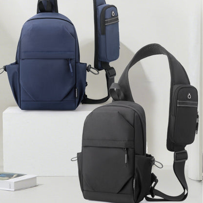 Fabric backpack Shoulder bag