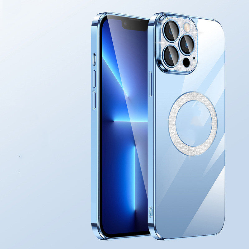 Coque Téléphone Luxe avec Anneau Diamanté