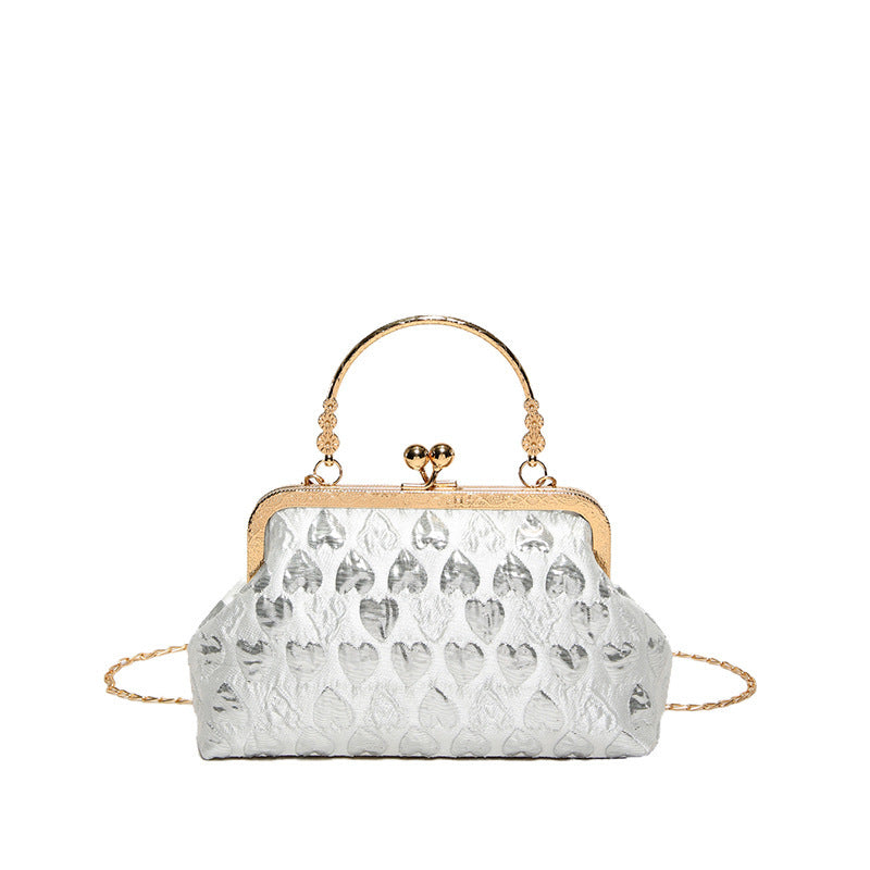 Small Heart Pattern Crossbody Bag