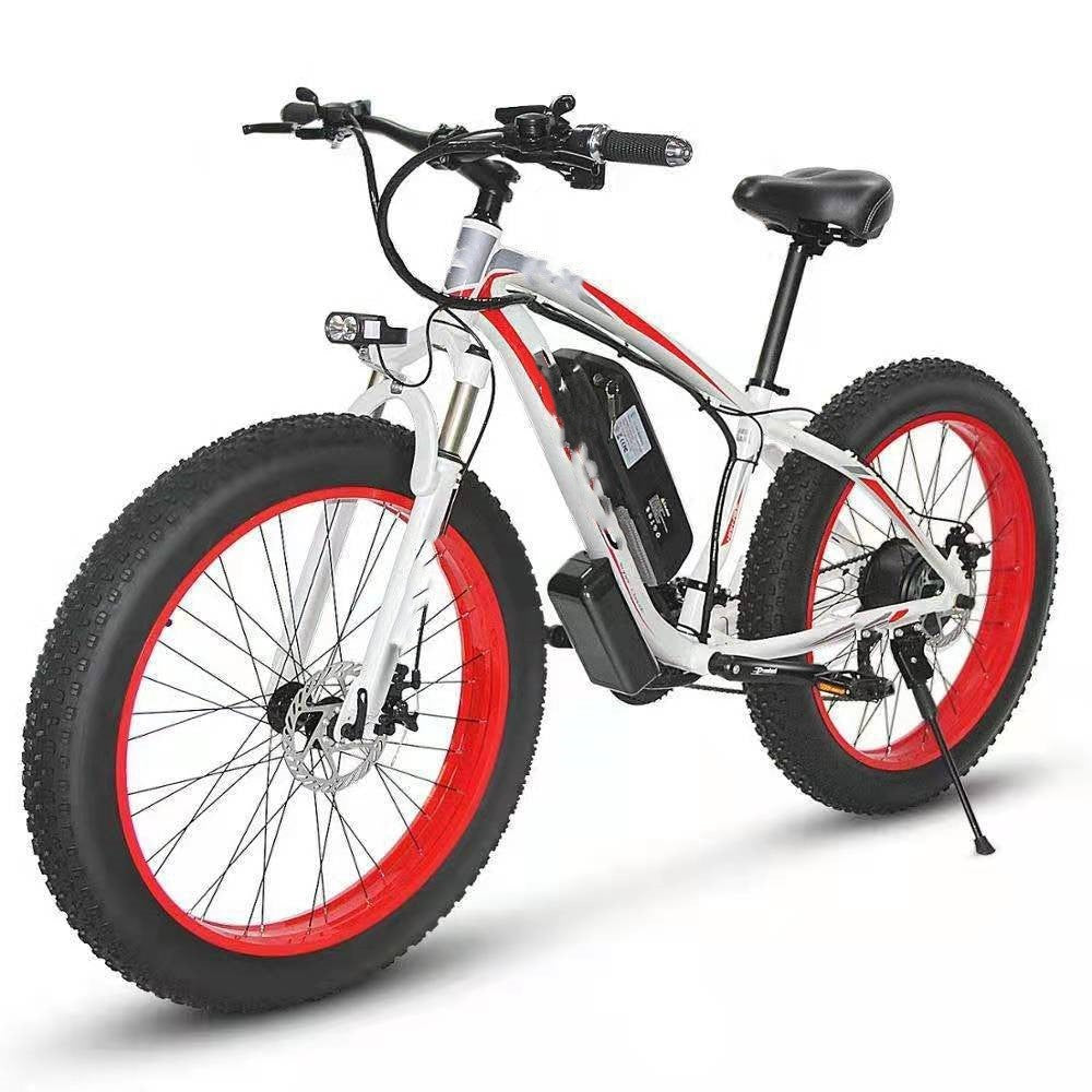 Vélo Électrique Tout-Terrain – VTT Électrique 21 Vitesses avec Batterie Lithium