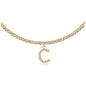 Collier Lettres en Diamant