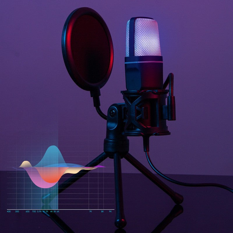 Microphone Gaming RGB – Son Haute Définition