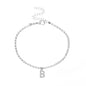 Hip-Hop Letter Anklet - Jewelry