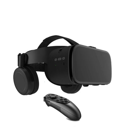 Wireless 3D VR Headset with Bluetooth Headphones
